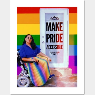 Make Pride Accessible Posters and Art